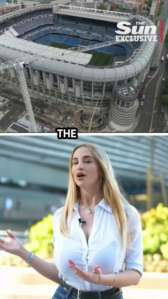 皇馬女主持預測歐冠比分，請原諒我！！我的全部精力都被身材吸引